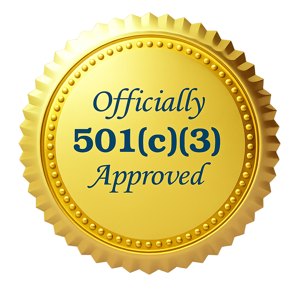 Officially 501(c)(3) Approved